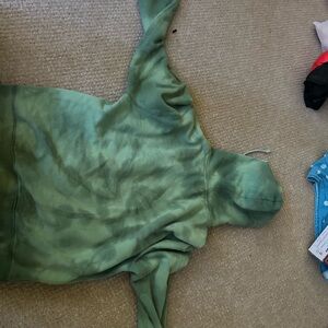I am selling a hoodie and it is green